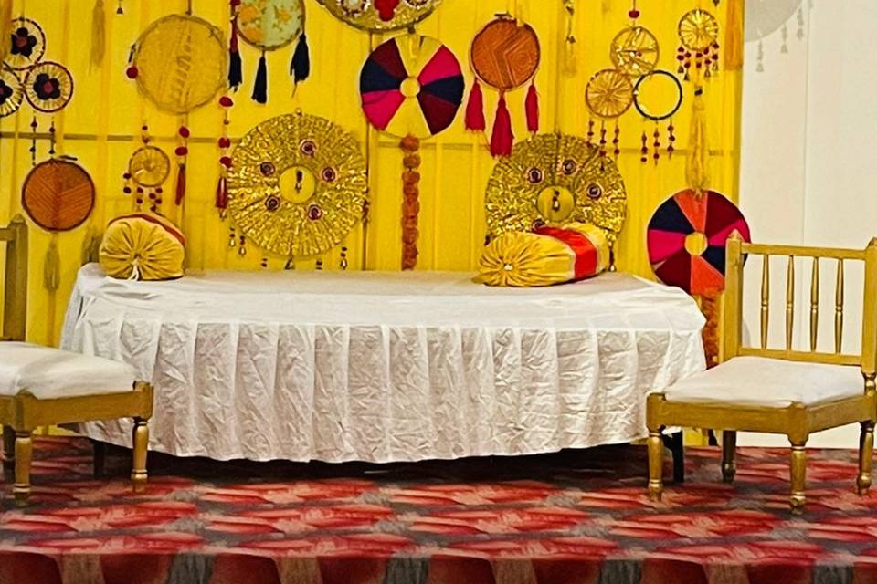 Haldi decor