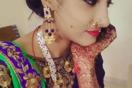 Bridal makeup