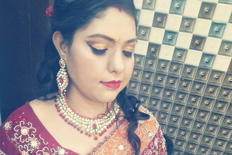 Bridal makeup