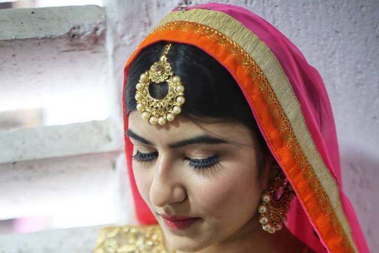 Bridal makeup