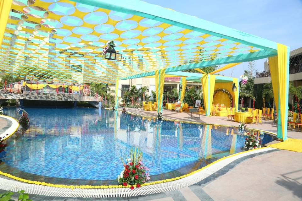 Poolside