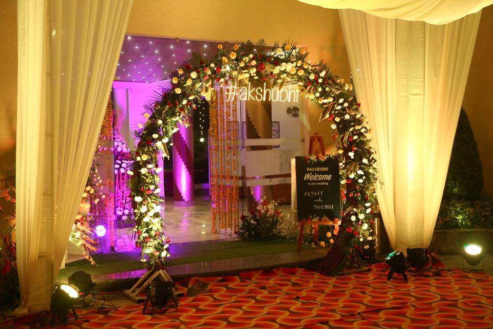 Entrance decor