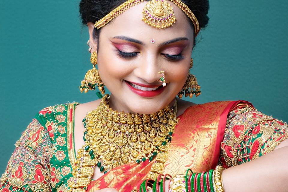 Bridal makeup