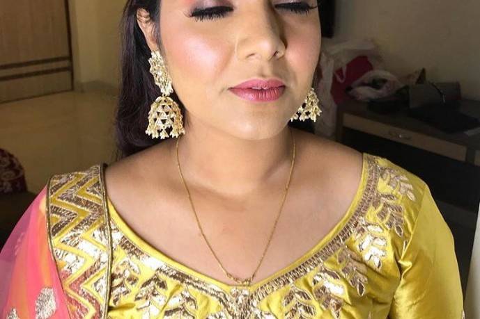 Bridal makeup