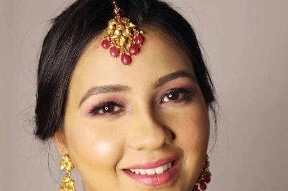 Bridal makeup