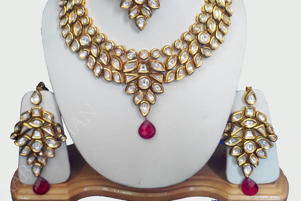 Kundan bridal jewellery