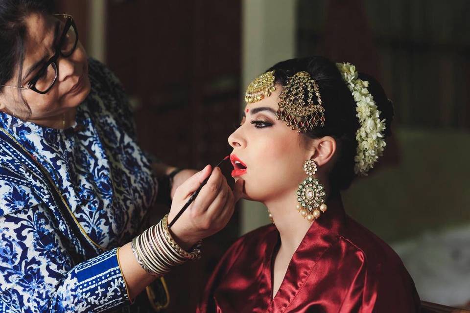 Bridal makeup