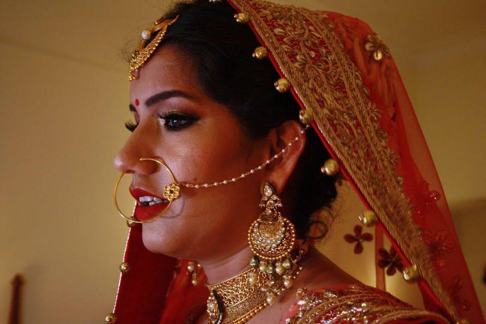 Bridal makeup