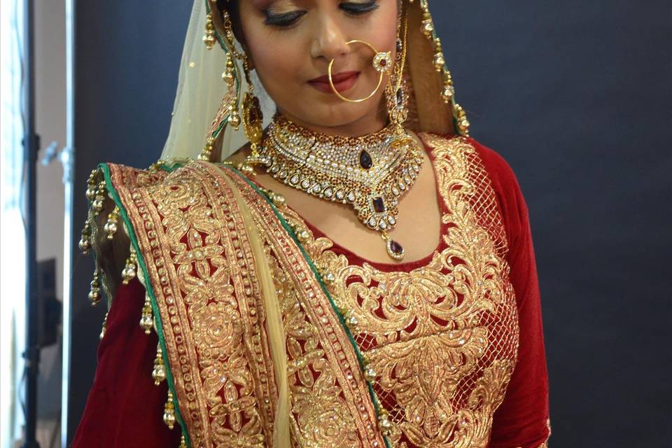 Bridal makeup