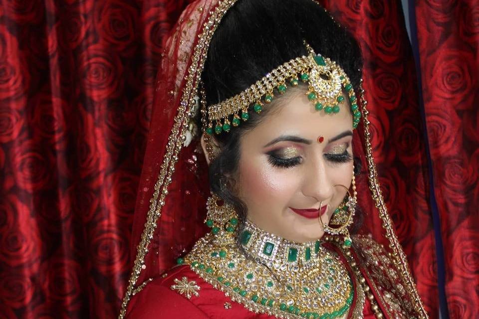 Bridal makeup