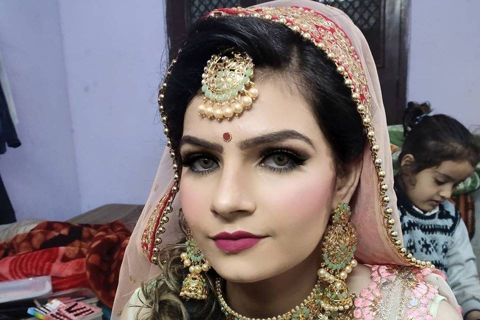 Bridal makeup