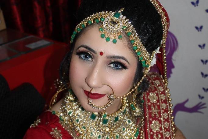 Bridal makeup