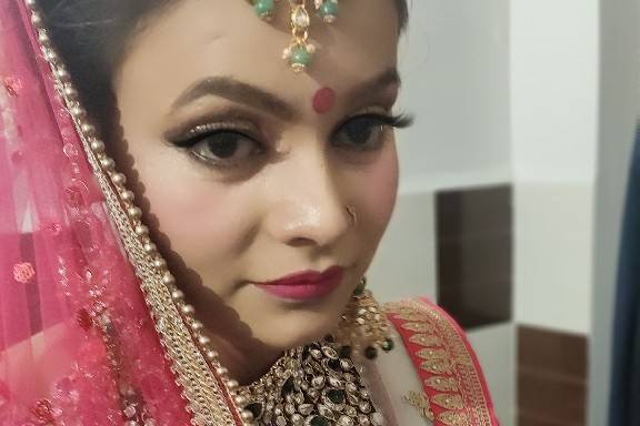 Bridal makeup