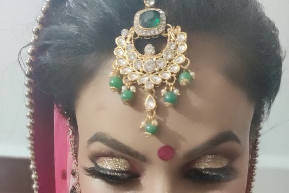 Bridal makeup