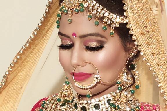 Bridal makeup