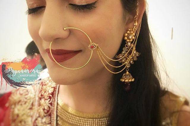 Bridal makeup