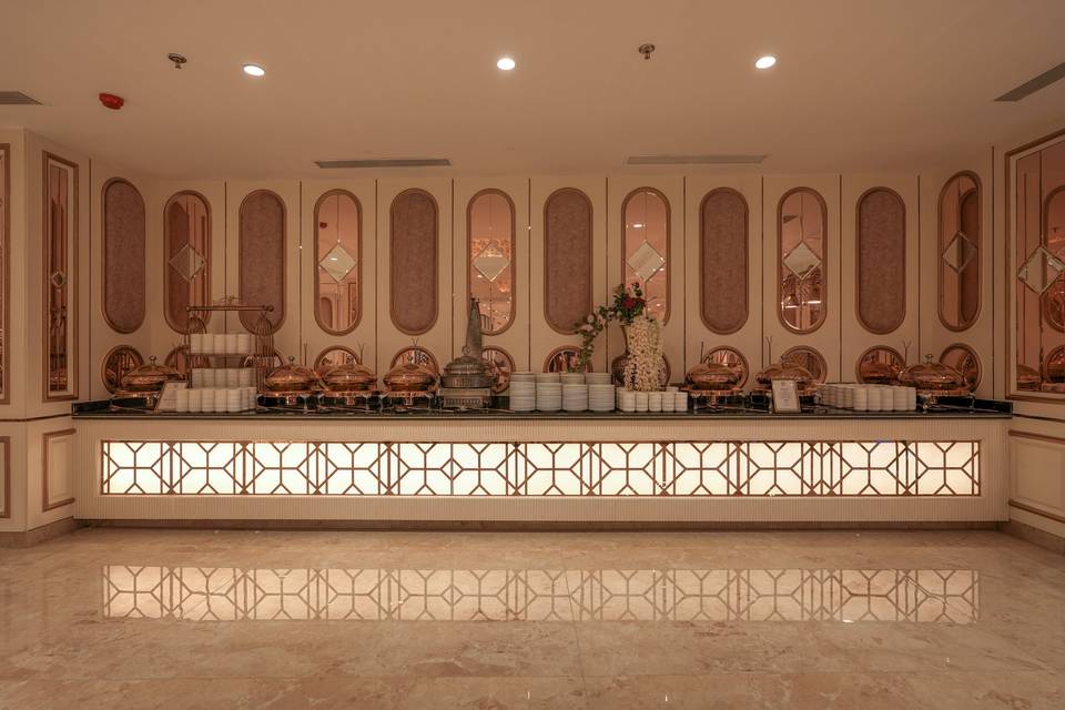 Catering setup