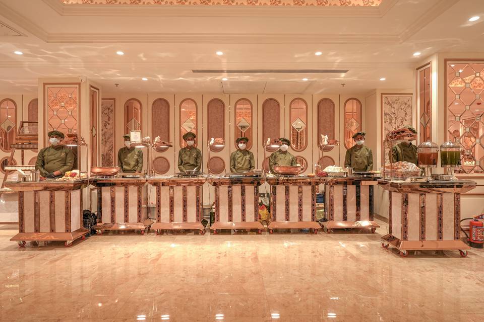 Catering setup
