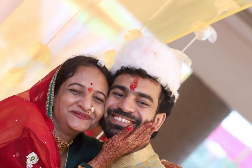 Gunjan and his mother