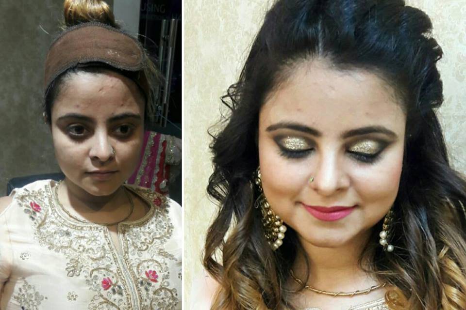 Bridal makeup