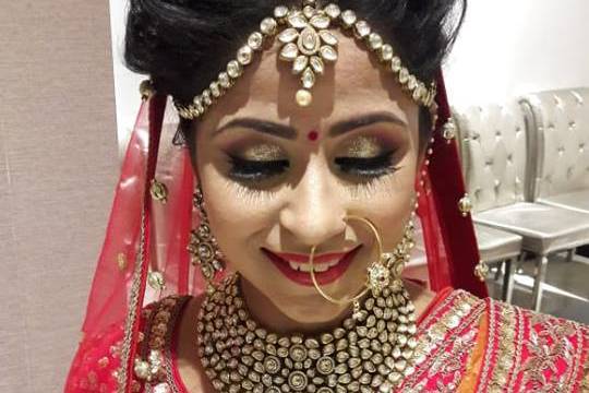 Bridal makeup