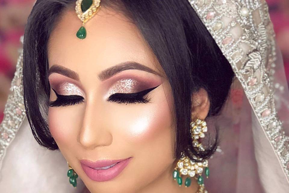 Bridal makeup