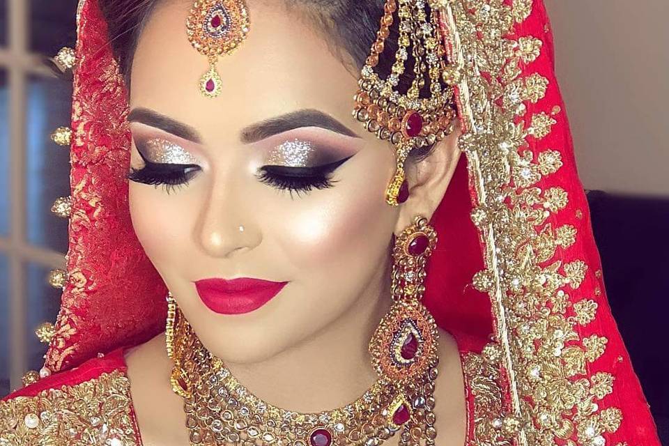 Bridal makeup