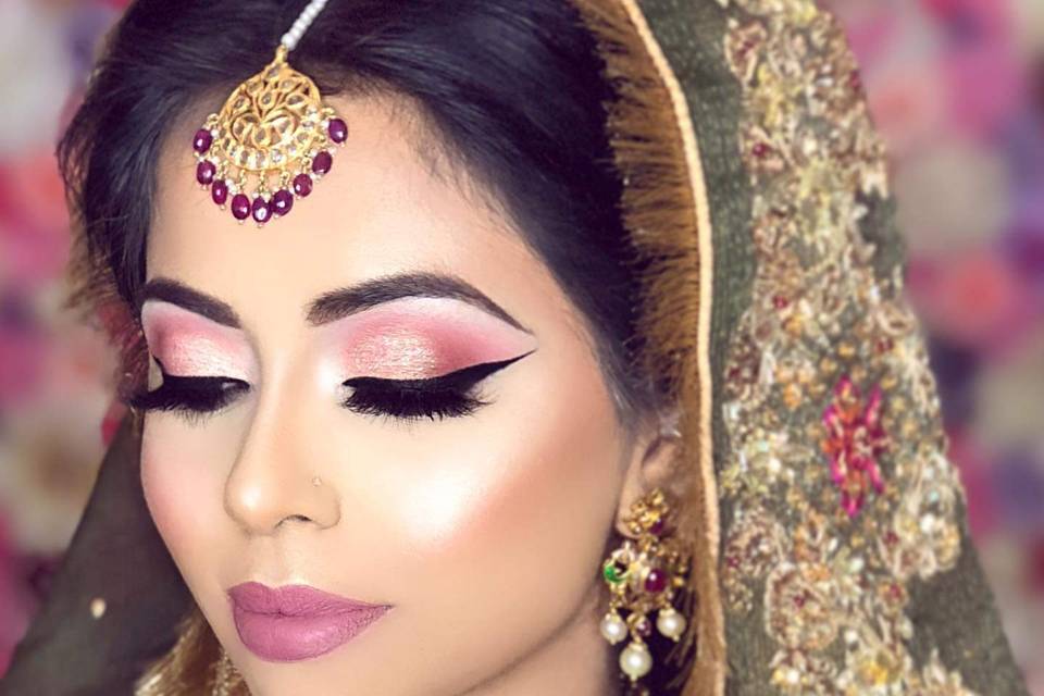 Bridal makeup