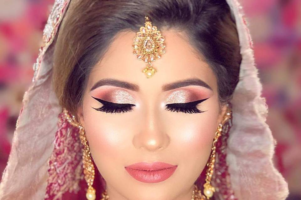 Bridal makeup