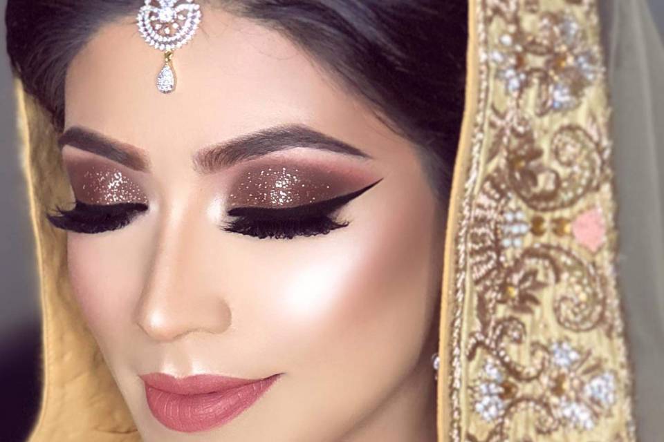 Bridal makeup