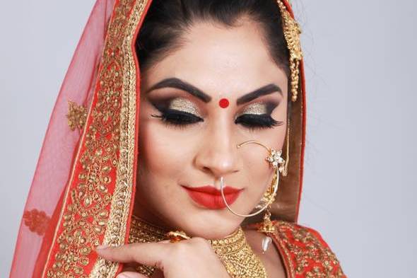 Bridal makeup