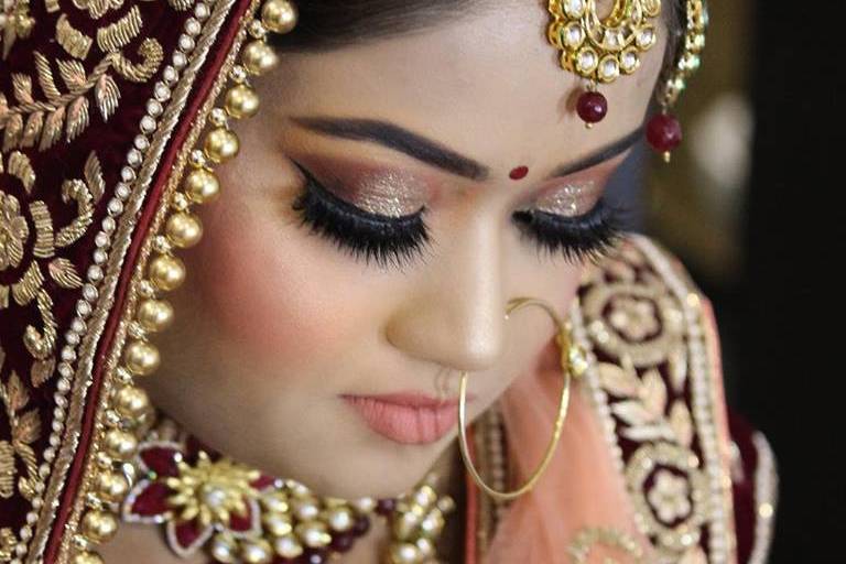 Bridal makeup