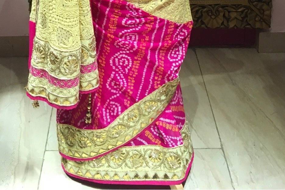 Designer Handmade Saree