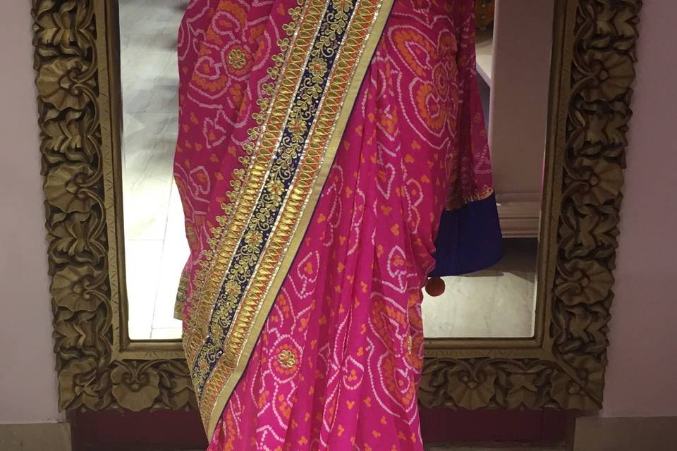 Designer Handmade Saree