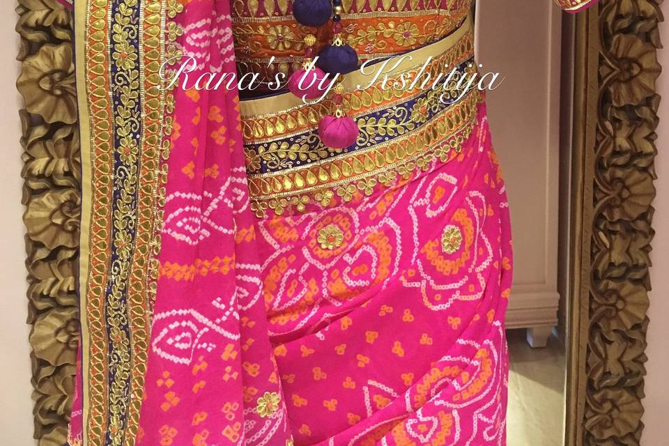 Designer Handmade Saree