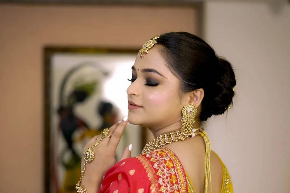 Bridal makeup