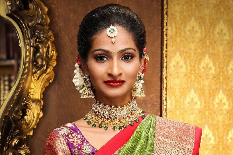 South indian Bridal makeup