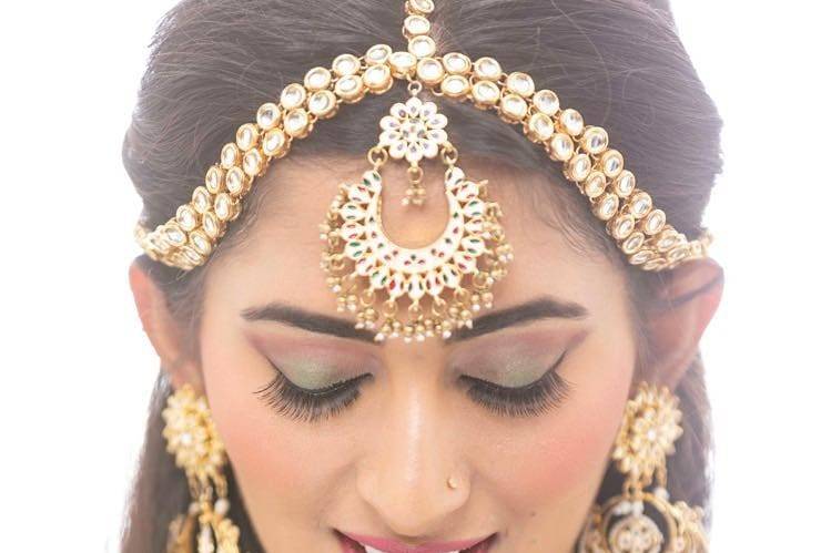 South indian Bridal makeup