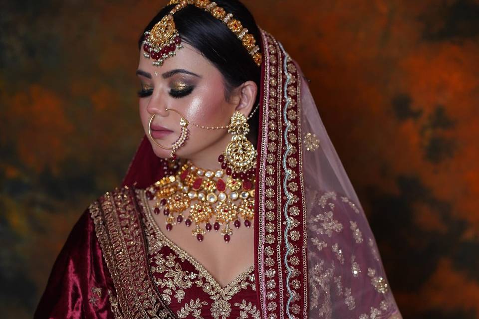 Bridal makeup