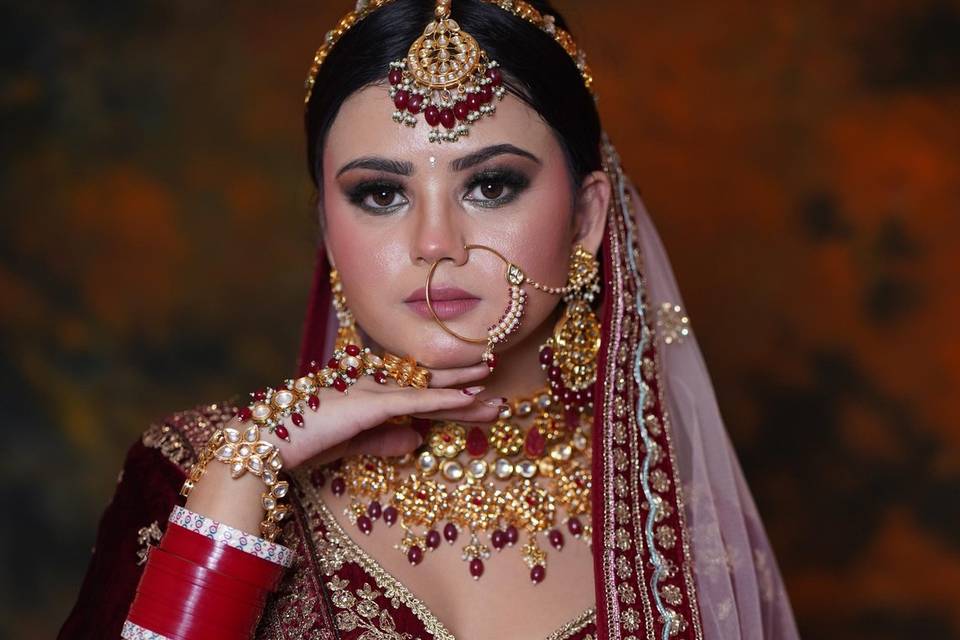 Bridal makeup