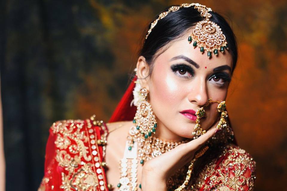 Bridal makeup