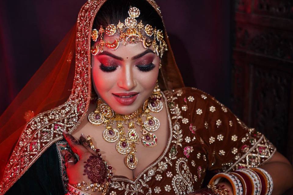 Bridal makeup