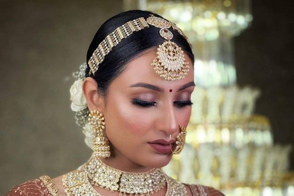 Bridal makeup