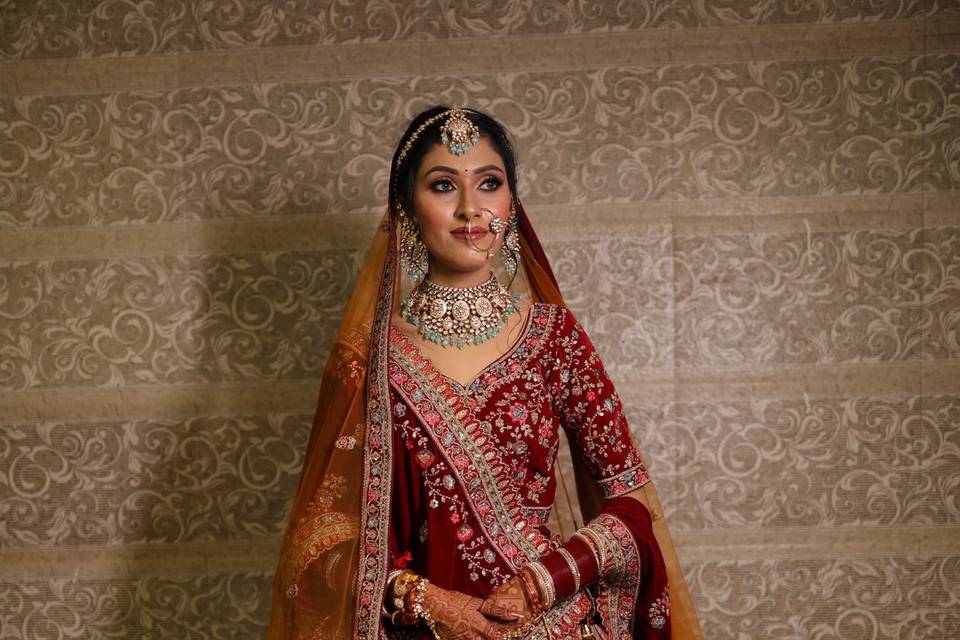 Bridal makeup