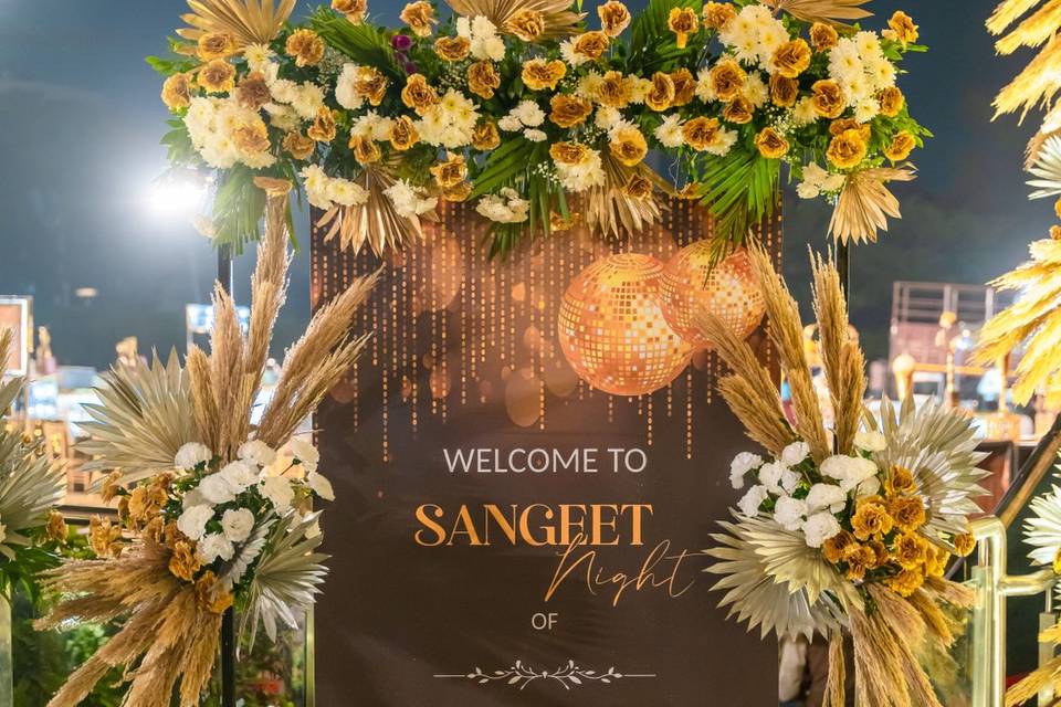 Sangeet entrance