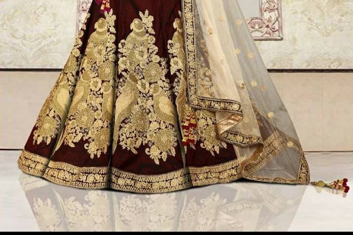 Bridal lehenga