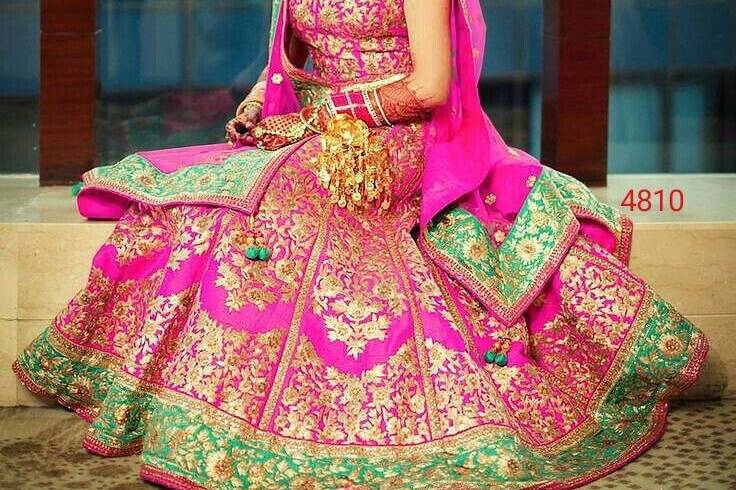 Bridal lehenga