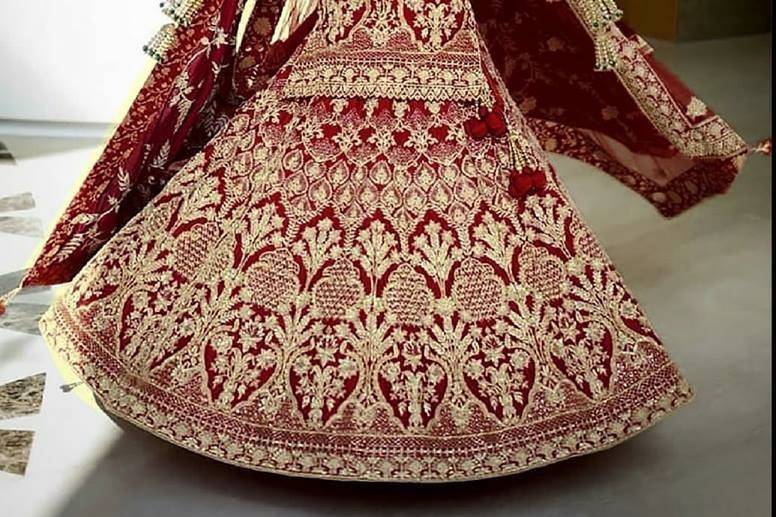 Bridal lehenga