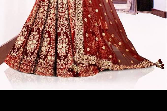 Bridal lehenga