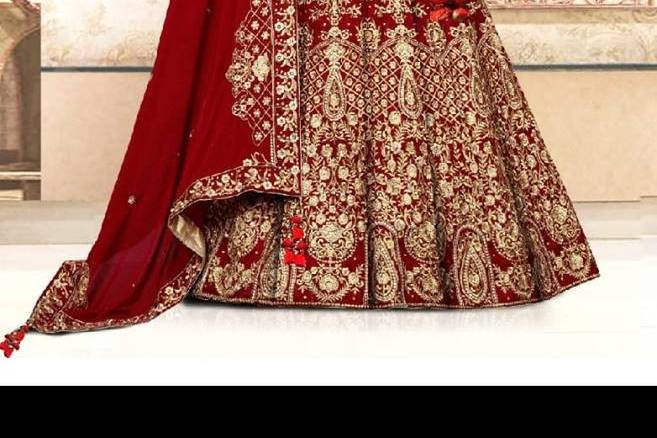 Bridal lehenga